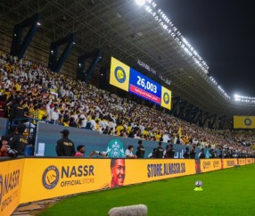 数据-利雅得胜利本轮大胜纳杰马体育，现场观众人数为26003人